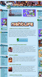 Mobile Screenshot of nightlife.thesims2.cz
